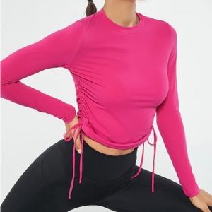 Fanka athletic wear long sleeve top. NWOT. Pink
